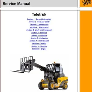 Jcb 2 5d 2 5g 3 0d 3 0g 3 5d 3 0d 4 Times 4 3 5d 4 Times 4 3 0 D High Lift Teletruk Service Repair Manual - PDF DOWNLOAD!!