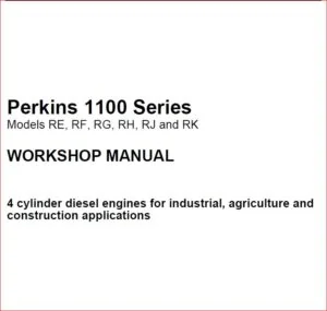 Jcb Diesel 1100 Series Engine Re rg Service Repair Workshop Manual Instant  - PDF DOWNLOAD!!