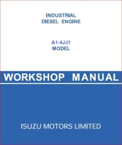 Jcb Isuzu Engine A1-4jj1 Service Repair Workshop Manual - PDF DOWNLOAD