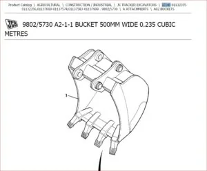 Jcb Jz140 Tracked Excavator Parts Catalogue Manual - PDF DOWNLOAD