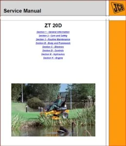 Jcb Zt20d Zero Turn Mower Service Repair Manual Instant - PDF DOWNLOAD!!!