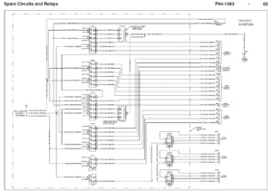 Kenworth P94 Full Electrical Wiring Diagram - PDF DOWNLOAD