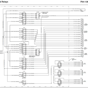 Kenworth P94 Full Electrical Wiring Diagram - PDF DOWNLOAD