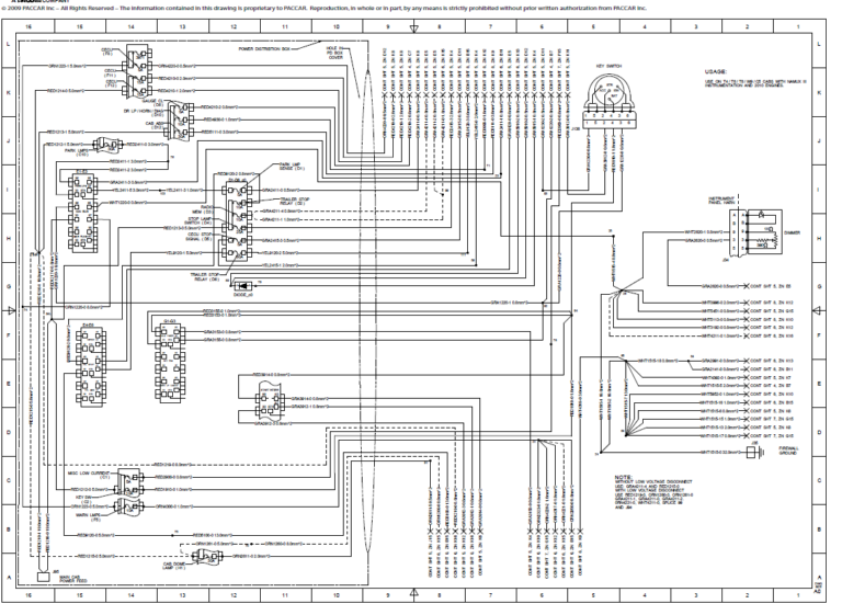 Kenworth P94 Full Electrical Wiring Diagram - PDF DOWNLOAD ...