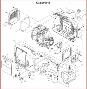 Kipor Kge2000tc Generator User And Parts Manual ~ HeyDownloads - Manual