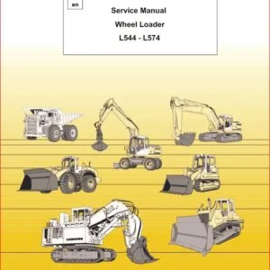 Liebherr L544 L554 L564 L574 Zf Wheel Loader Service Manual - PDF DOWNLOAD!!!