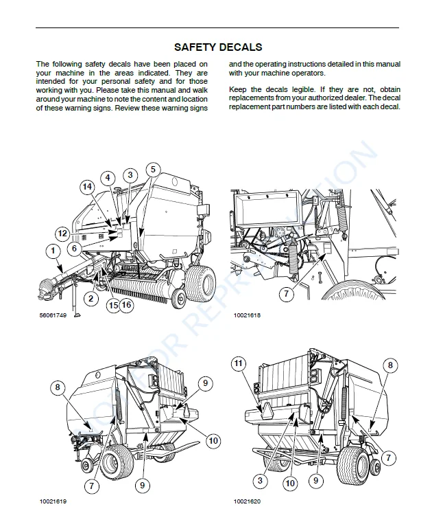 New Holland Br740a Br750a Br770a Br780a Baler Operators Manual - PDF Download - Image 3