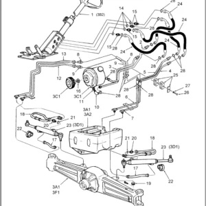 New Holland Ford 545d Tractor Loader Master Parts List Manual - PDF Download