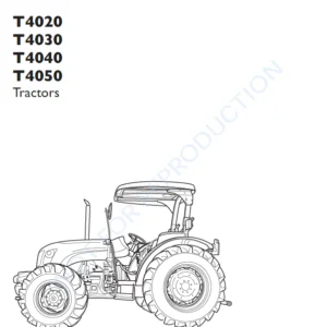 New Holland T4020 T4030 T4040 T4050 Tractor Operators Manual - PDF Download