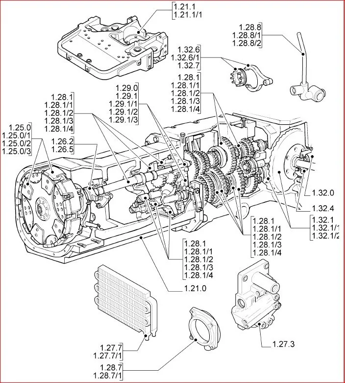 New Holland Tn95f Orchard Tractor Master Illustrated Parts List Manual - PDF Download - Image 5