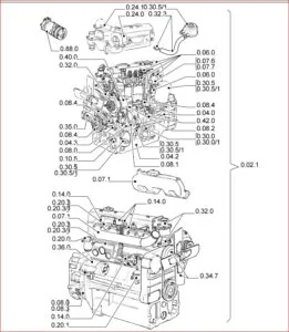 New Holland Tn95f Orchard Tractor Master Illustrated Parts List Manual - PDF Download
