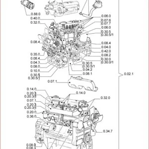 New Holland Tn95f Orchard Tractor Master Illustrated Parts List Manual - PDF Download