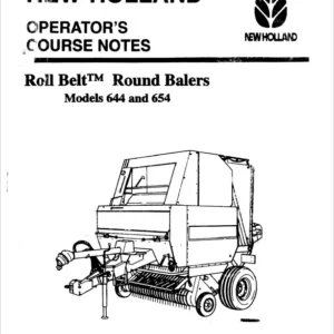 New Holland Rool Belt Bailer Models 664 And 665 Parts Manual - PDF Download