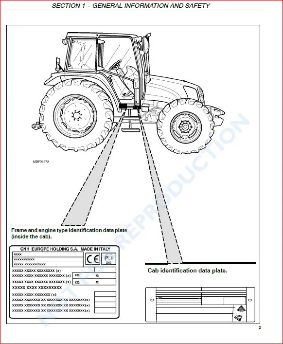 New Holland T5030 T5040 T5050 T5060 T5070 Tractor Operators Manual - PDF Download - Image 5