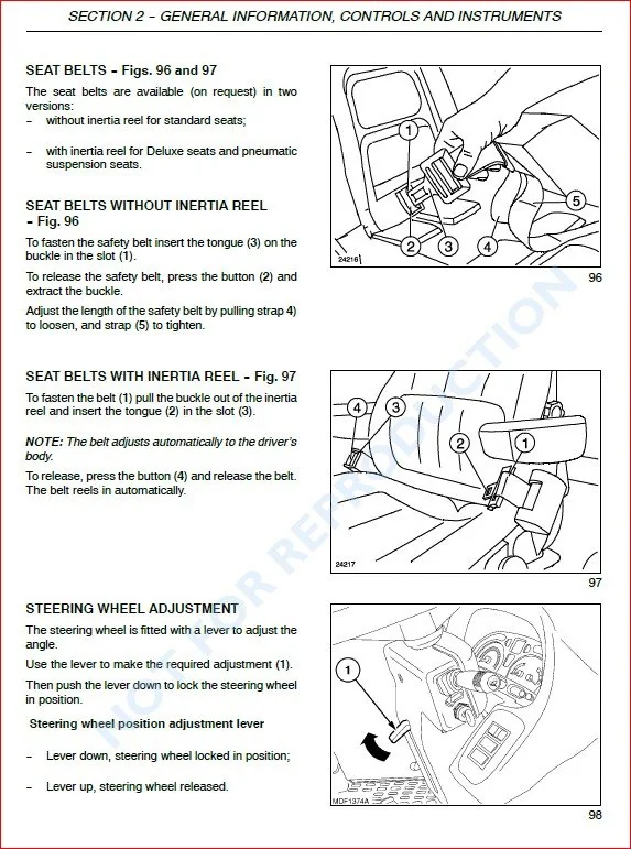New Holland T5030 T5040 T5050 T5060 T5070 Tractor Operators Manual - PDF Download - Image 4