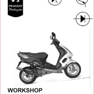 Peugeot Scooter Electricity Workshop Manual - PDF DOWNLOAD