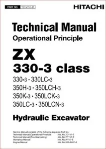 Hitachi Zaxis 330 3 330lc 3 350h 3 350lch 3 350lck 3 350lc 3 350lcn 3 Technical operational Manual - PDF DOWNLOAD!!!