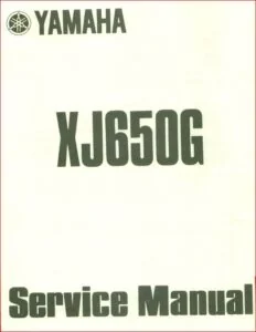 Yamaha XJ750 & XJ650 Motorcycle Shop Manual 1980-1986 - PDF DOWNLOAD!!!