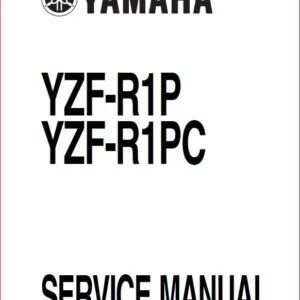 Yamaha YZFR1 2002 Service And Repair Manual - PDF DOWNLOAD