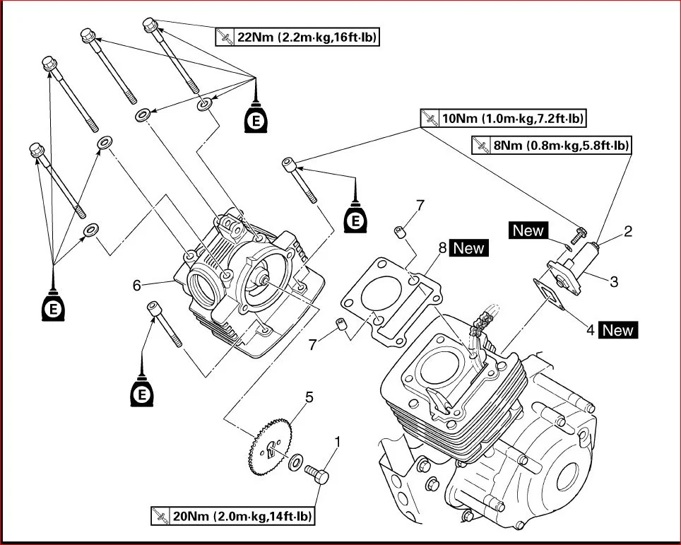 Yamaha Tt r125 R Tt r125lw R Service Repair Workshop Manual Download - Image 4