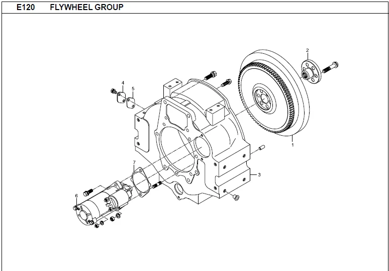 kioti daedong dk45s dk451 dk45sc dk451c dk501 dk501c tractor service parts catalogue manual - PDF Download - Image 3