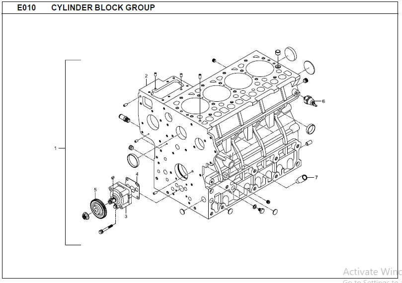 kioti daedong dk45s dk451 dk45sc dk451c dk501 dk501c tractor service parts catalogue manual - PDF Download - Image 4