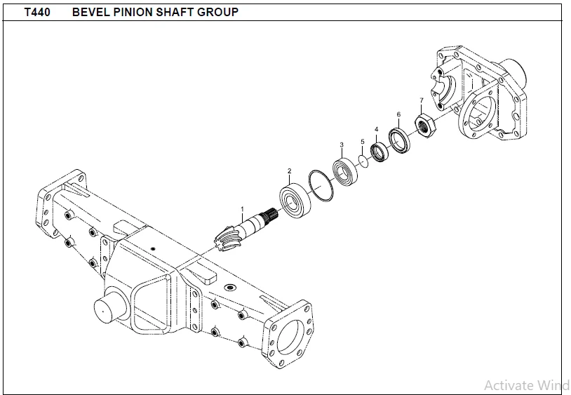 kioti daedong dk45s dk451 dk45sc dk451c dk501 dk501c tractor service parts catalogue manual - PDF Download - Image 5