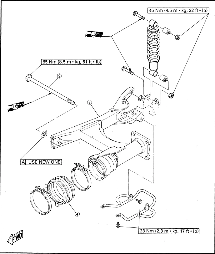 1992-2001 Yamaha Badger 80 Service Manual Service Manual - PDF Download - Image 4