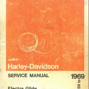 1965 Harley-davidson Fl And Flh Electra-glide 74 Ohv Panhead Service Manual-PDF
