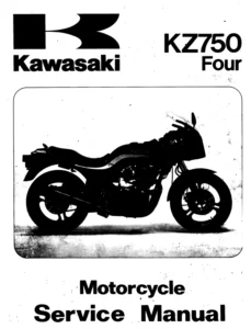 1984 Kawasaki Gpz 750 Motorcycle Service Repair Manual - PDF Download