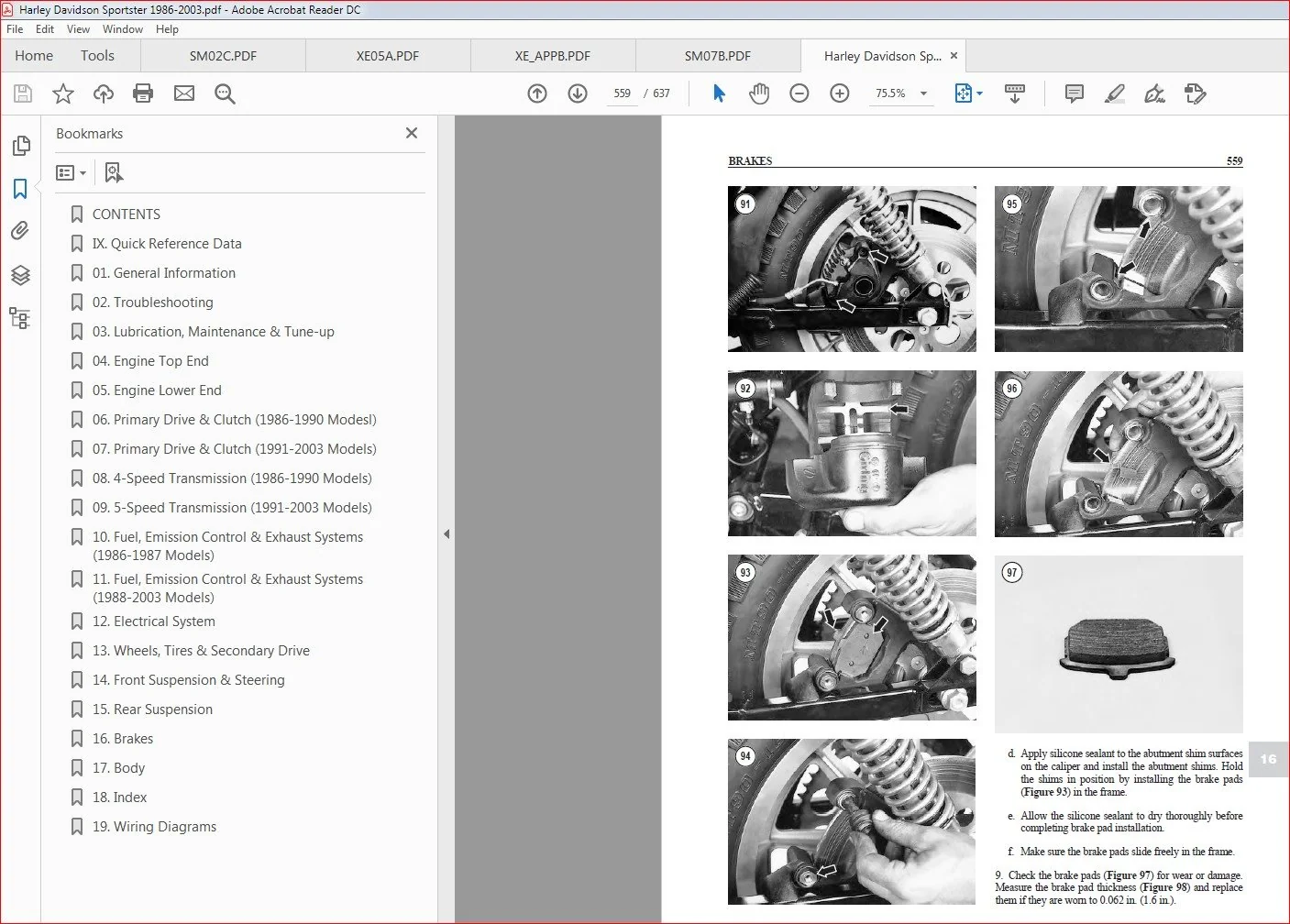 1986-2007 Harley Davidson Sportster Workshop Service Repair Manual - PDF DOWNLOAD - Image 2