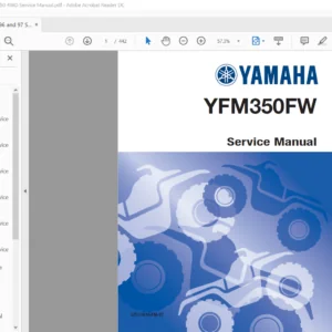 1987 1996 Yamaha Big Bear 350 4x4 And 1997 Se Service Manual And Atv  Workshop Repair Owners Manual - PDF Download
