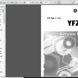 1992 Yamaha Banshee Atv Service Repair Maintenance Overhaul Manual - PDF DOWNLOAD