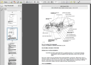 2001-2003 Acura Cl Service Repair Manual - PDF Download