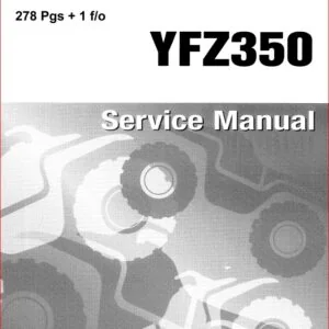 2001 Yamaha Banshee Atv Service Repair Maintenance Overhaul Manual - PDF DOWNLOAD