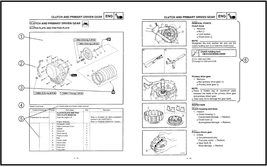 2001 Yamaha Tt r125 Ttr125 And Tt r125lw Ttr125lw Service Repair Manual Motorcycle Deta Download - Image 3