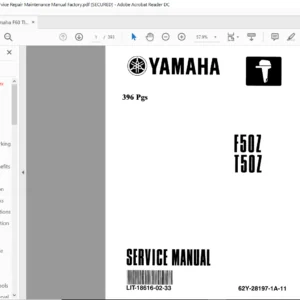 2003 Yamaha F60 Tlrb Outboard Service Repair Maintenance Manual Factory - PDF Download