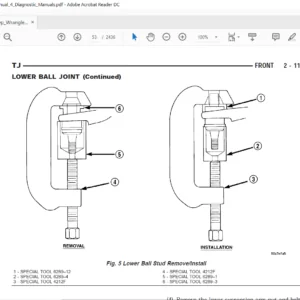 2004 Jeep Wrangler Tj Service Manual 4 Diagnostic Manuals - PDF Download