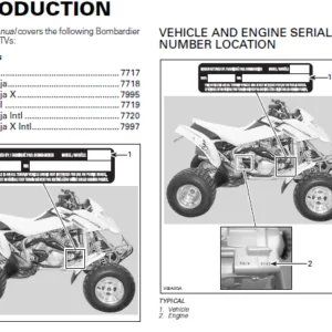 2004 Bombardier Ds650 Baja X Intl Atvs Repair Manual -PDF Download