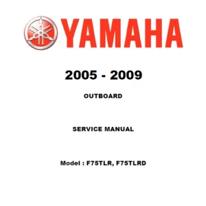 2005-2009 Yamaha 75 90hp 4-stroke Efi Outboard Repair Manual-PDF