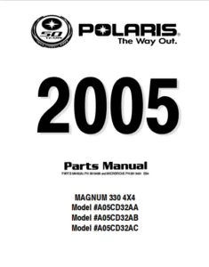 2005 Polaris Magnum 330 4x4 Parts Manual - PDF DOWNLOAD