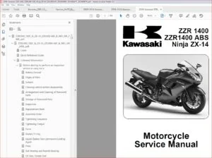 2006 Kawasaki Zzr1400 Zzr1400 Abs Ninja Zx 14 Motorcycle Workshop Repair Service Manual DOWNLOAD