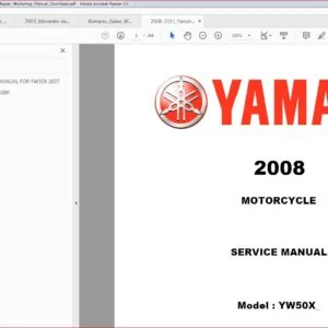 2008-2011 Yamaha Yw50 Zuma Scooter Service Repair Workshop Manual Download