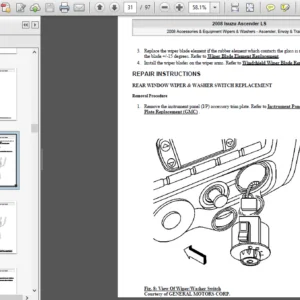 2008 Isuzu Ascender LS Service Manual - PDF DOWNLOAD
