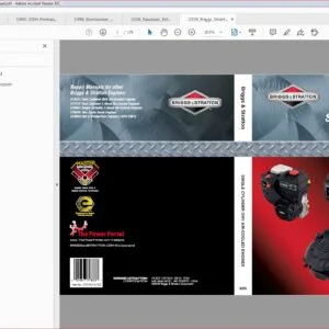 2009 Briggs Stratton Engines Workshop Repair Manual - PDF DOWNLOAD