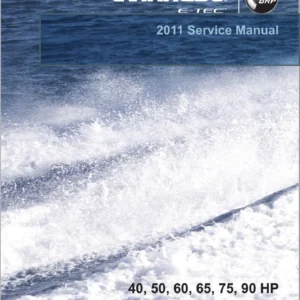 2011 Evinrude E tec 40 50 60 65 75 90 Hp Repair Manual - PDF Download