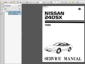NISSAN 240SX 1989-2002 SERVICE REPAIR MANUAL PDF DOWNLOAD