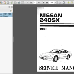 NISSAN 240SX 1989-2002 SERVICE REPAIR MANUAL PDF DOWNLOAD
