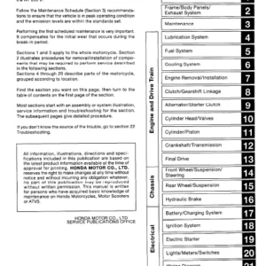 Honda Nt650v Deauville Motorcycle Service Repair Manual - PDF DOWNLOAD