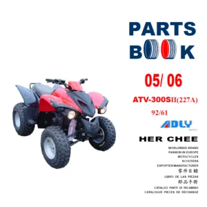Adly ATV 300SII(227A) '05 '06 Parts - PDF Download